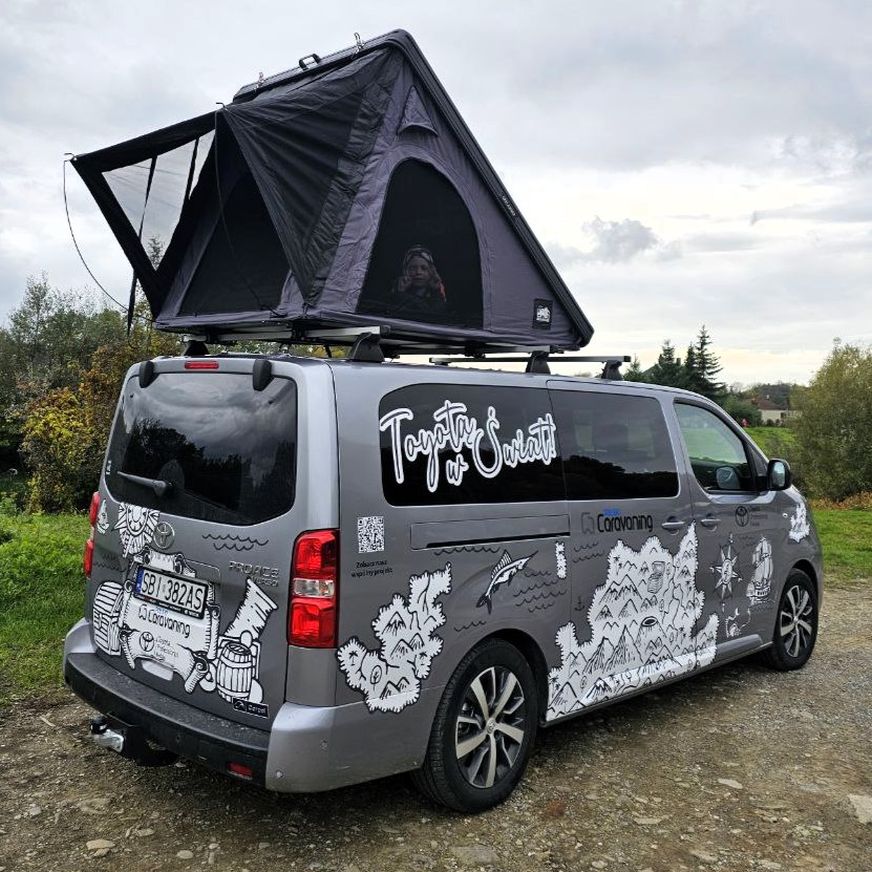 Offlander Triangle Slim - ekspresowy namiot dachowy 1